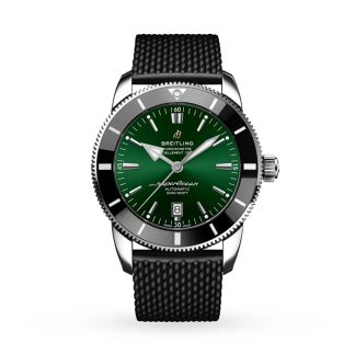 Breitling Superocean Heritage B20 Automatic 46 rustfrit stål gummirem ur AB2020121L1S1