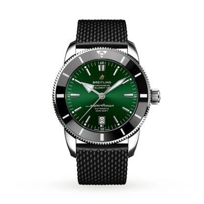 Breitling Superocean Heritage B20 Automatic 46 rustfrit stål gummirem ur AB2020121L1S1