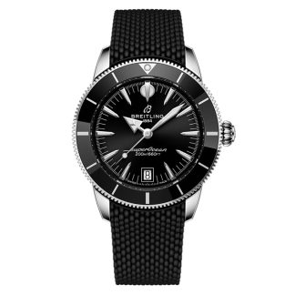 Breitling Superocean Heritage B31 Automatic 40mm herreur sort gummi AB3110241B1S1