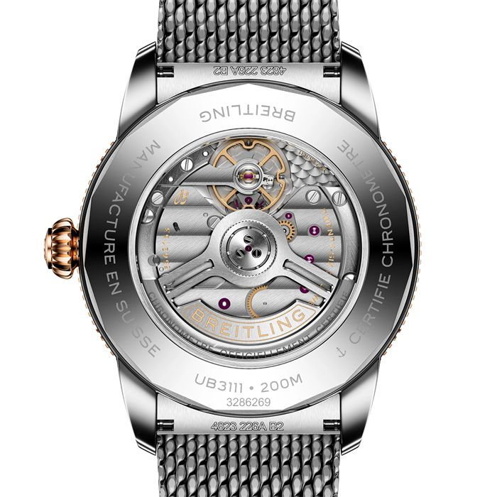 Breitling Superocean Heritage B31 Automatic 42mm herreur sort UB3111241B1A1 - Billede 2