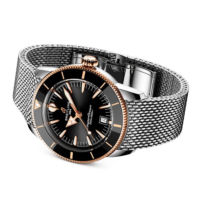 Breitling Superocean Heritage B31 Automatic 42mm herreur sort UB3111241B1A1 - Billede 4