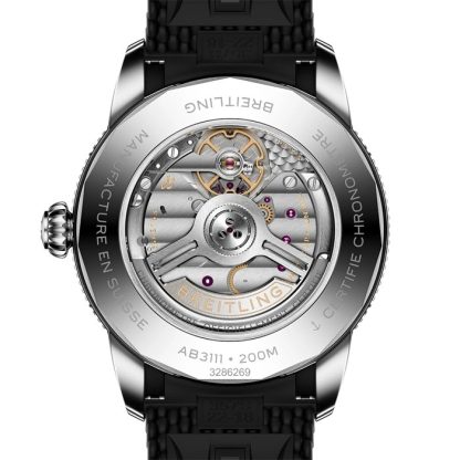 Breitling Superocean Heritage B31 Automatic 42mm herreur sort gummi AB3111241B1S1 - Billede 2