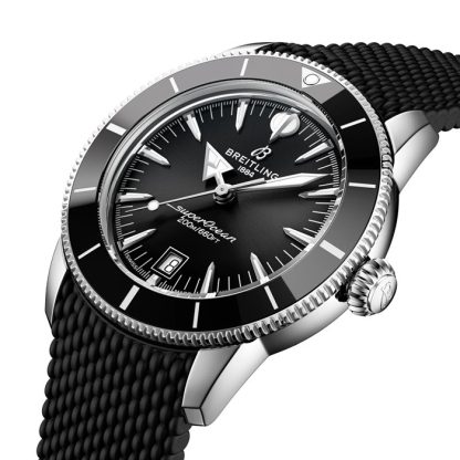 Breitling Superocean Heritage B31 Automatic 42mm herreur sort gummi AB3111241B1S1 - Billede 3