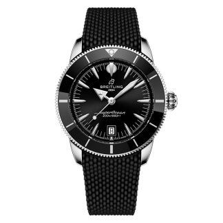 Breitling Superocean Heritage B31 Automatic 42mm herreur sort gummi AB3111241B1S1