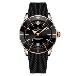 Breitling Superocean Heritage B31 Automatic 42mm herreur sort gummi UB3111241B1S1
