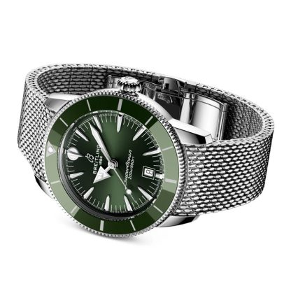 Breitling Superocean Heritage B31 Automatic 44mm herreur Grøn AB3112361L1A1 - Billede 4
