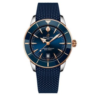 Breitling Superocean Heritage B31 Automatic 44mm herreur blå gummi UB3112161C1S1