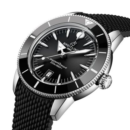 Breitling Superocean Heritage B31 Automatic 44mm herreur sort gummi AB3112241B1S1 - Billede 3