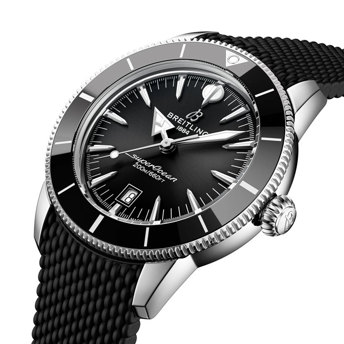 Breitling Superocean Heritage B31 Automatic 44mm herreur sort gummi AB3112241B1S1 - Billede 3