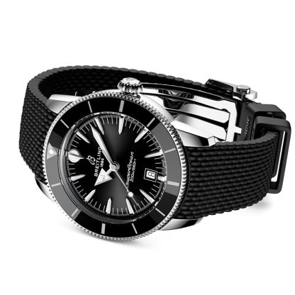 Breitling Superocean Heritage B31 Automatic 44mm herreur sort gummi AB3112241B1S1 - Billede 4