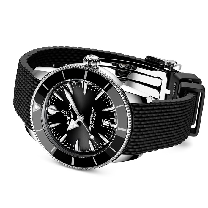 Breitling Superocean Heritage B31 Automatic 44mm herreur sort gummi AB3112241B1S1 - Billede 4