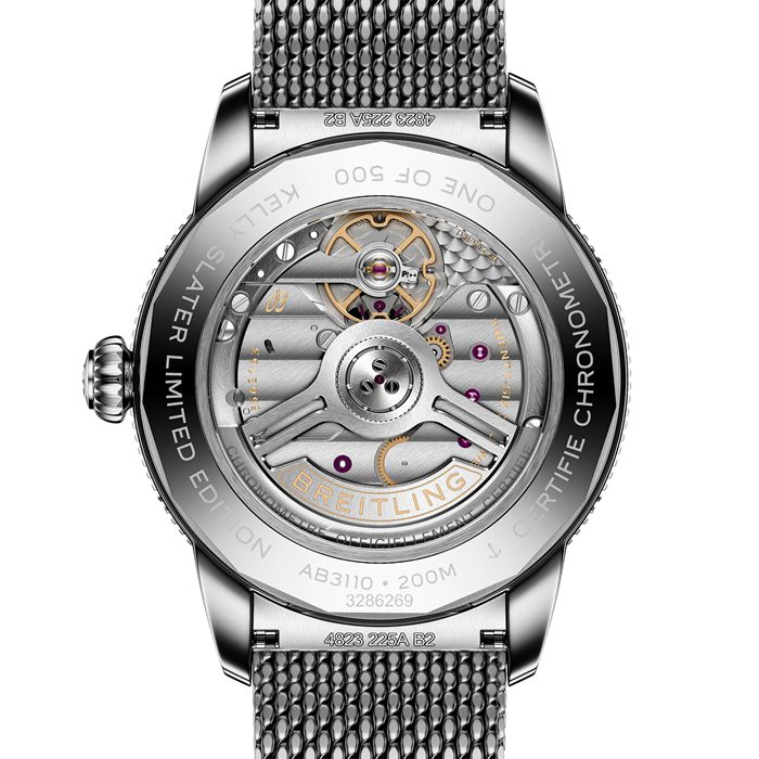 Breitling Superocean Heritage B31 Automatic Kelly Slater Limited Edition 40mm herreur blå AB31101A1C1A1 - Billede 2