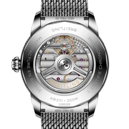 Breitling Superocean Heritage B31 Automatisk 42mm Herreur Blå AB3111161C1A1 - Billede 2