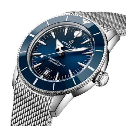Breitling Superocean Heritage B31 Automatisk 42mm Herreur Blå AB3111161C1A1 - Billede 3