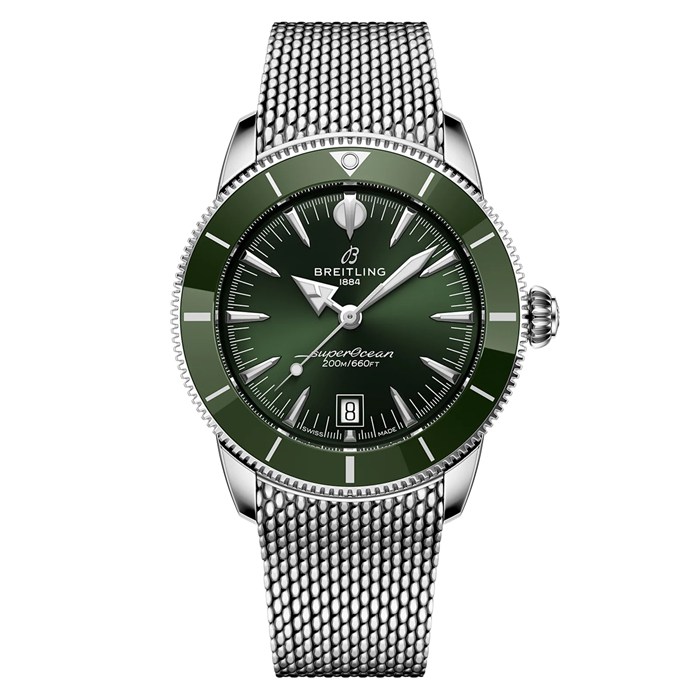 Breitling Superocean Heritage B31 Automatisk 42mm Herreur Grøn AB3111361L1A1