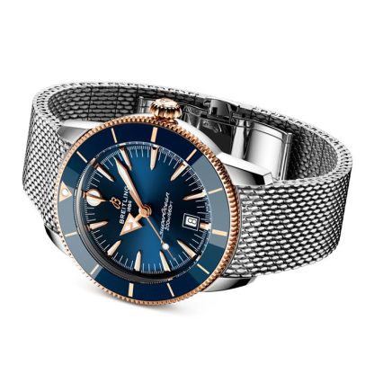 Breitling Superocean Heritage B31 Automatisk 44mm Herreur Blå 18 UB3112161C1A1 - Billede 4