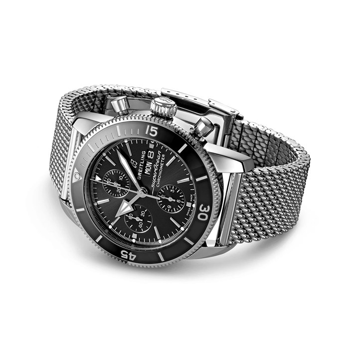 Breitling Superocean Heritage Chronograph 44 Rustfrit stål-ur A13313121B1A1 - Billede 3