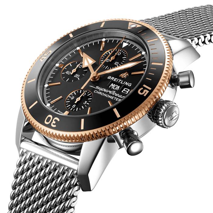 Breitling Superocean Heritage Chronograph 44 ur i rustfrit stål U13313121B1A1 - Billede 2