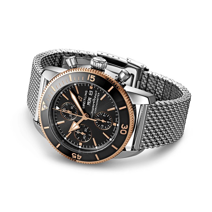 Breitling Superocean Heritage Chronograph 44 ur i rustfrit stål U13313121B1A1 - Billede 3