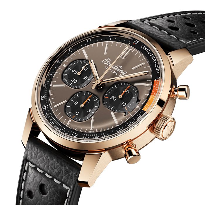 Breitling Top Time B01 41mm herreur brun RB01761A1Q1X1 - Billede 2