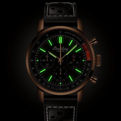 Breitling Top Time B01 41mm herreur brun RB01761A1Q1X1 - Billede 5