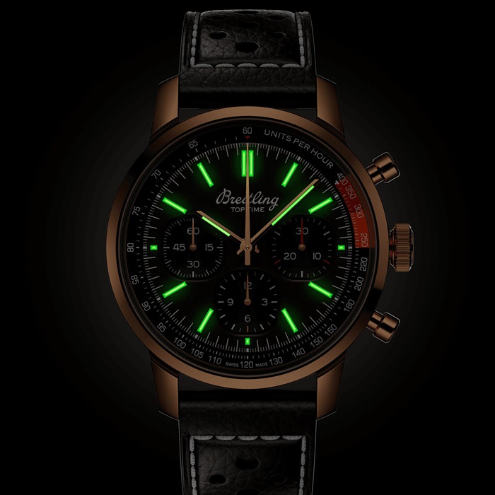 Breitling Top Time B01 41mm herreur brun RB01761A1Q1X1 - Billede 5