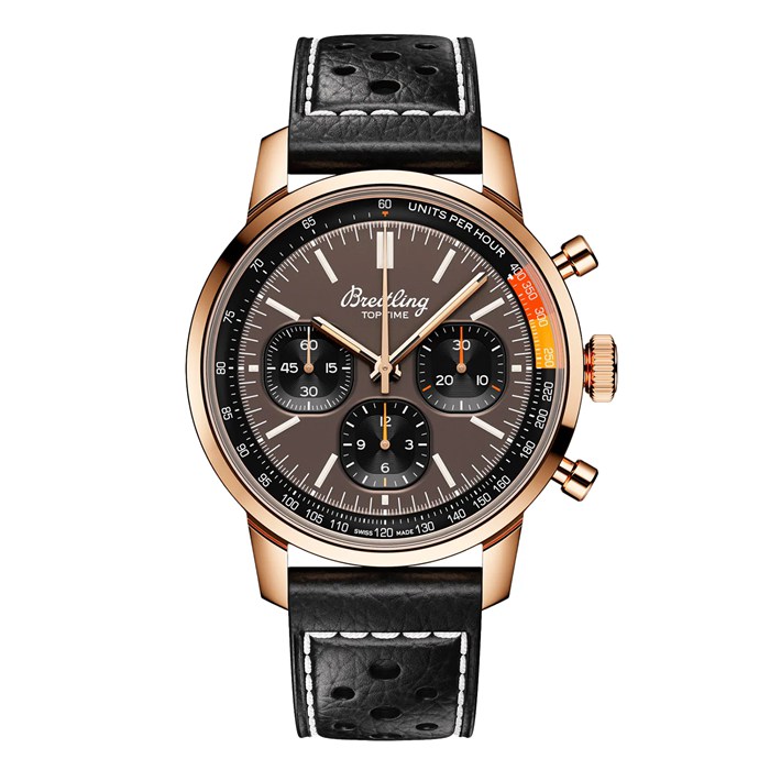 Breitling Top Time B01 41mm herreur brun RB01761A1Q1X1