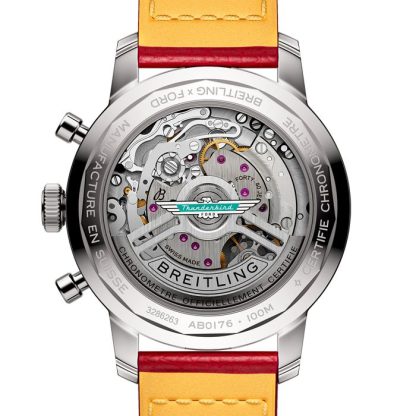 Breitling Top Time B01 Classic Cars Ford Thunderbird 41mm herreur AB01766A1A1X1 - Billede 2
