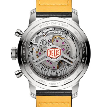 Breitling Top Time B01 Deus 41mm herreur læder AB01765A1B1X1 - Billede 2