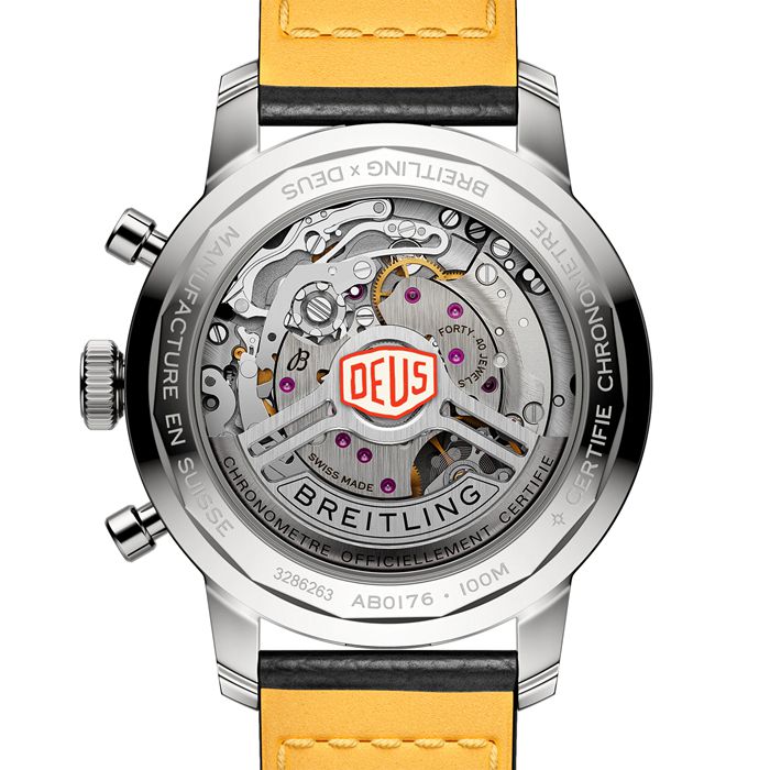 Breitling Top Time B01 Deus 41mm herreur læder AB01765A1B1X1 - Billede 2