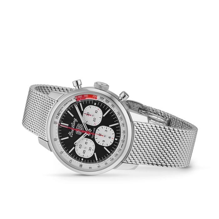 Breitling Top Time B01 Deus 41mm herreur rustfrit stål AB01765A1B1A1 - Billede 3
