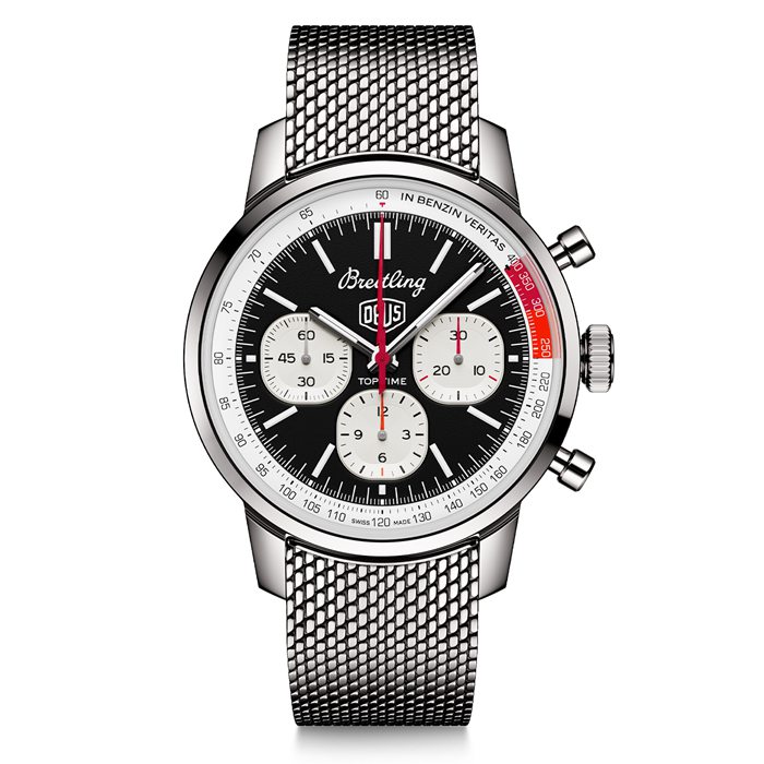 Breitling Top Time B01 Deus 41mm herreur rustfrit stål AB01765A1B1A1