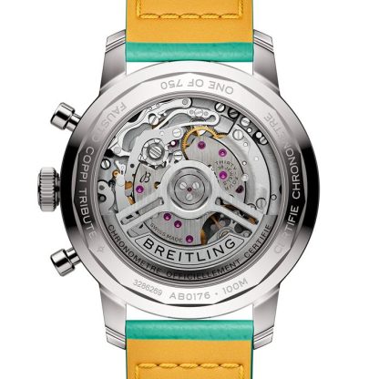 Breitling Top Time B01 Fausto Coppi 41mm herreur læder AB01768A1X1 - Billede 2