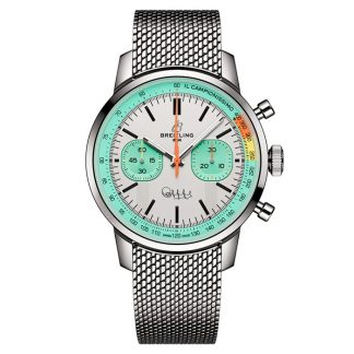 Breitling Top Time B01 Fausto Coppi 41mm herreur rustfrit stål AB01768A1A1A1
