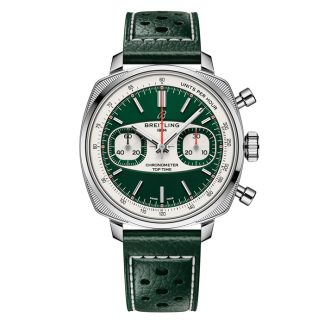 Breitling Top Time B01 Racing 38mm herreur grønt læder AB01771A1L1X1