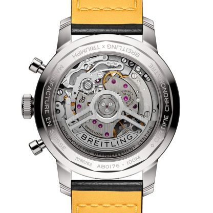 Breitling Top Time B01 Triumph 41mm herreur læder AB01764A1C1X1 - Billede 2