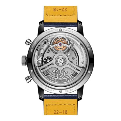 Breitling Top Time B21 Shelby Cobra Tourbillon 44 mm herreur blå SB21251A1C1X1 - Billede 4