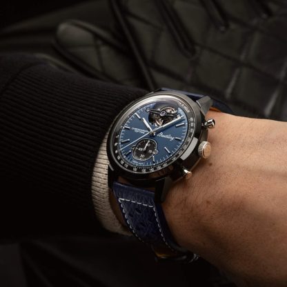 Breitling Top Time B21 Shelby Cobra Tourbillon 44 mm herreur blå SB21251A1C1X1 - Billede 5