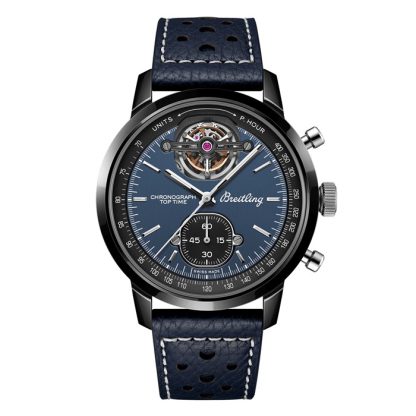 Breitling Top Time B21 Shelby Cobra Tourbillon 44 mm herreur blå SB21251A1C1X1