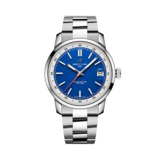 Breitling Top Time B31 38mm herreur blå rustfrit stål AB3113A71C1A1