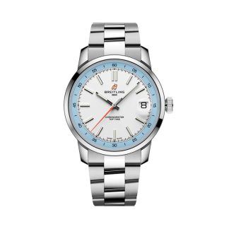Breitling Top Time B31 38mm herreur hvid rustfrit stål AB3113281A1A1