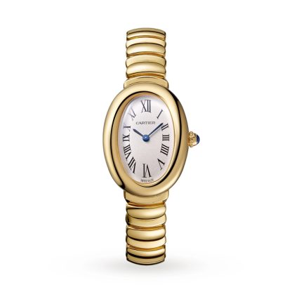 Cartier Baignoire De Cartier Watch Lille model Quartz Movement 18K Yellow Gold WGBA0043