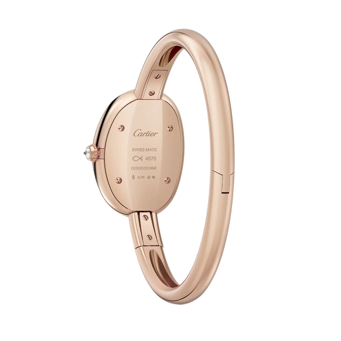 Cartier Baignoire De Cartier Watch Lille model størrelse 15 Quartz Movement Rose Gold Case WJBA0041 - Billede 3