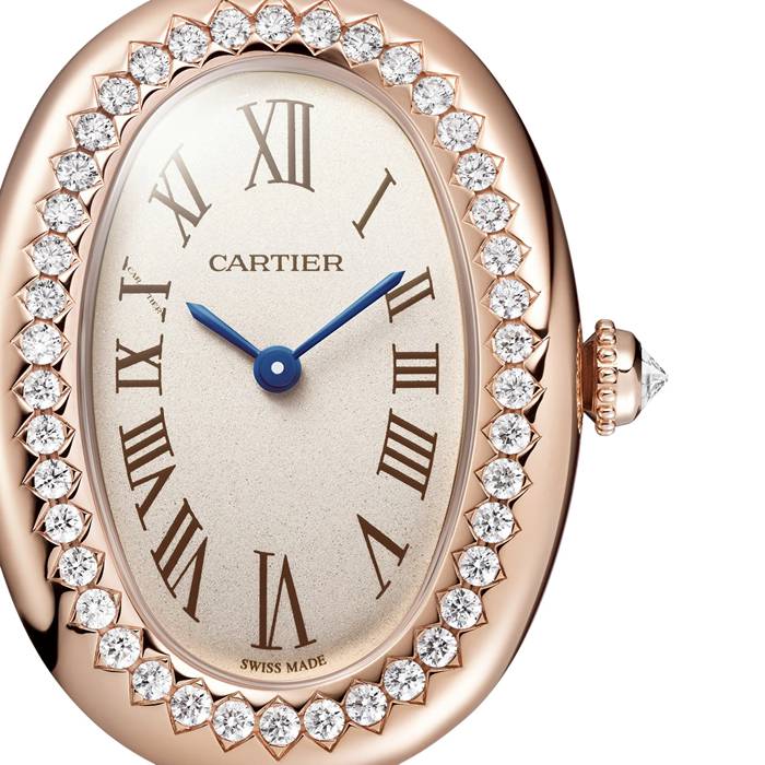 Cartier Baignoire De Cartier Watch Lille model størrelse 15 Quartz Movement Rose Gold Case WJBA0041 - Billede 5