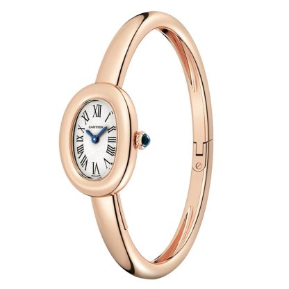 Cartier Baignoire De Cartier Watch Mini Model Quartz Movement Rose Gold WGBA0047 - Billede 2