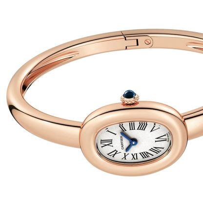 Cartier Baignoire De Cartier Watch Mini Model Quartz Movement Rose Gold WGBA0048 - Billede 4