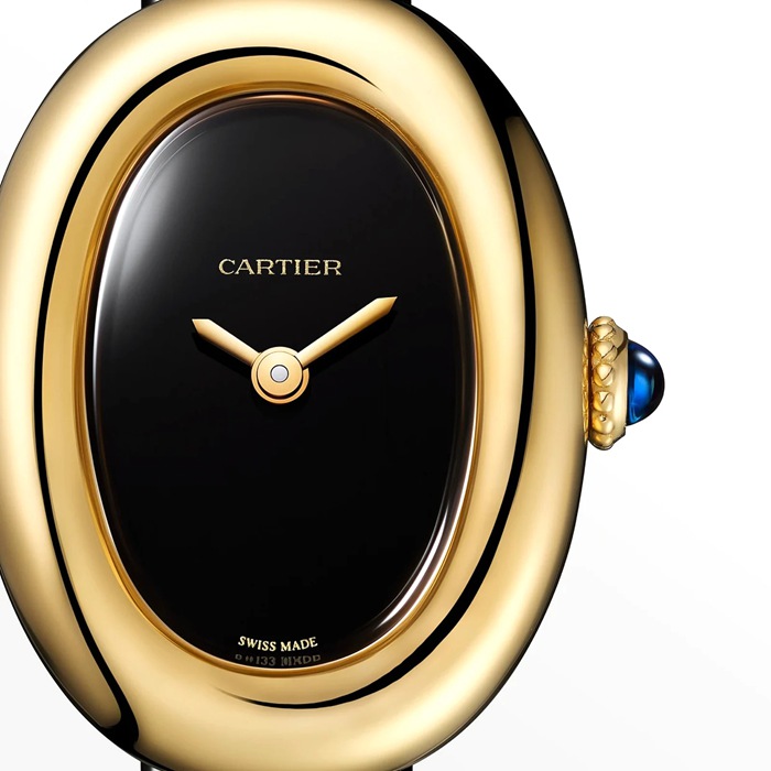 Cartier Baignoire De Cartier Watch Mini Model Quartz Movement Yellow Gold Case WGBA0040 - Billede 2