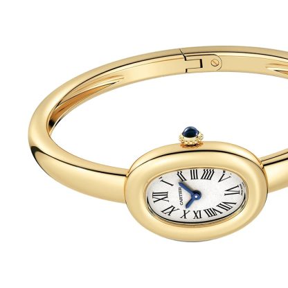 Cartier Baignoire De Cartier Watch Mini Model Quartz Movement Yellow Gold WGBA0044 - Billede 4