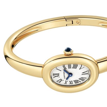 Cartier Baignoire De Cartier Watch Mini Model Size 16 Quartz Movement Yellow Gold WGBA0021 - Billede 4