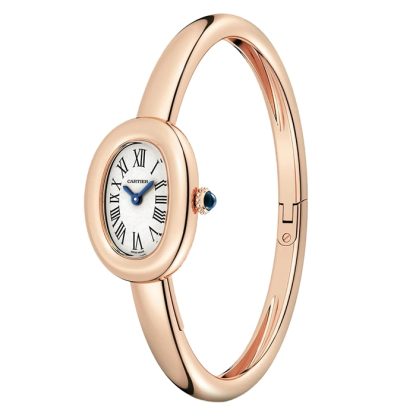 Cartier Baignoire De Cartier Watch Mini Model Størrelse 17 Quartz Movement Rose Gold WGBA0036 - Billede 2